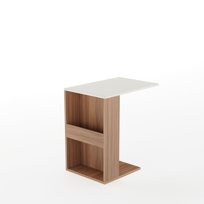 Ender sofa side end table |Walnut