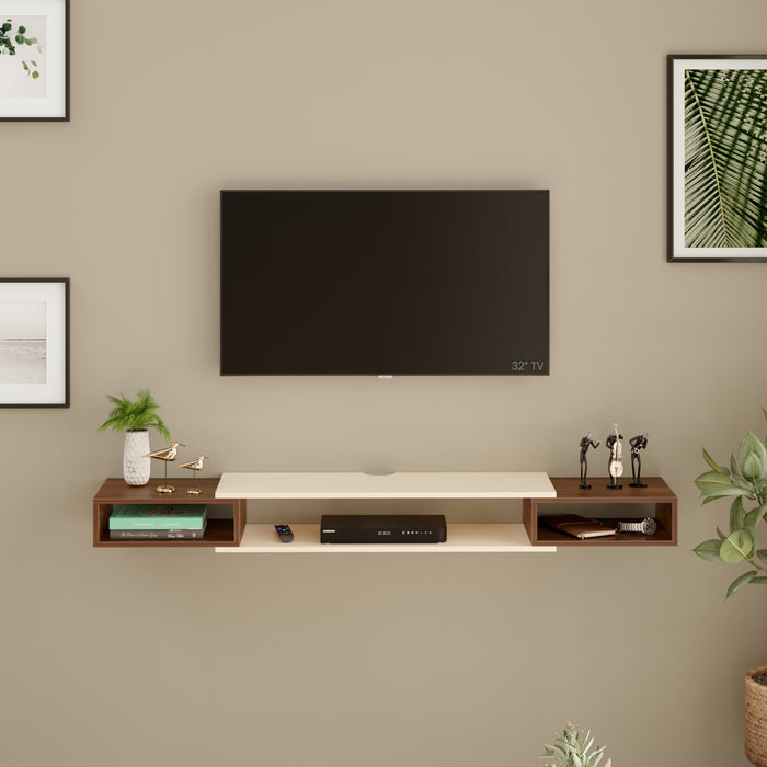 Toska Slim Set Top Box - Large |Maple & Frosty White