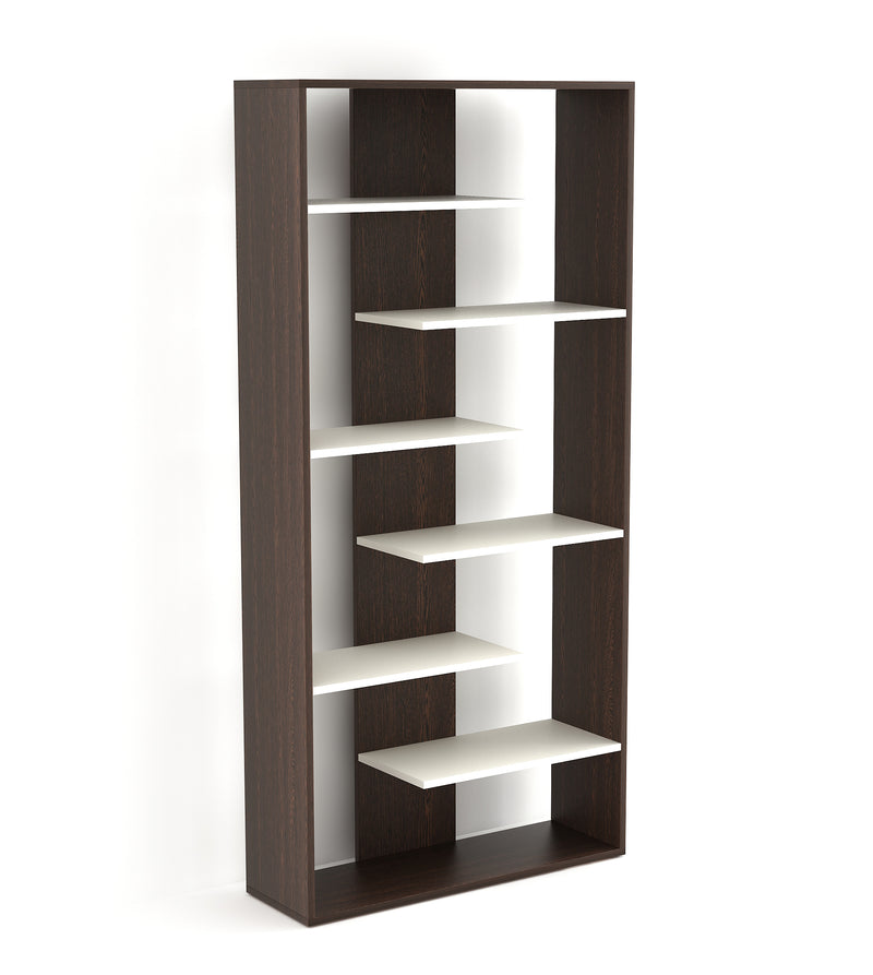 Maxelle Bookshelf (Large) |Wenge & White