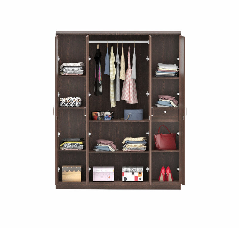 Maltein 4 Door Wardrobe Without Mirror