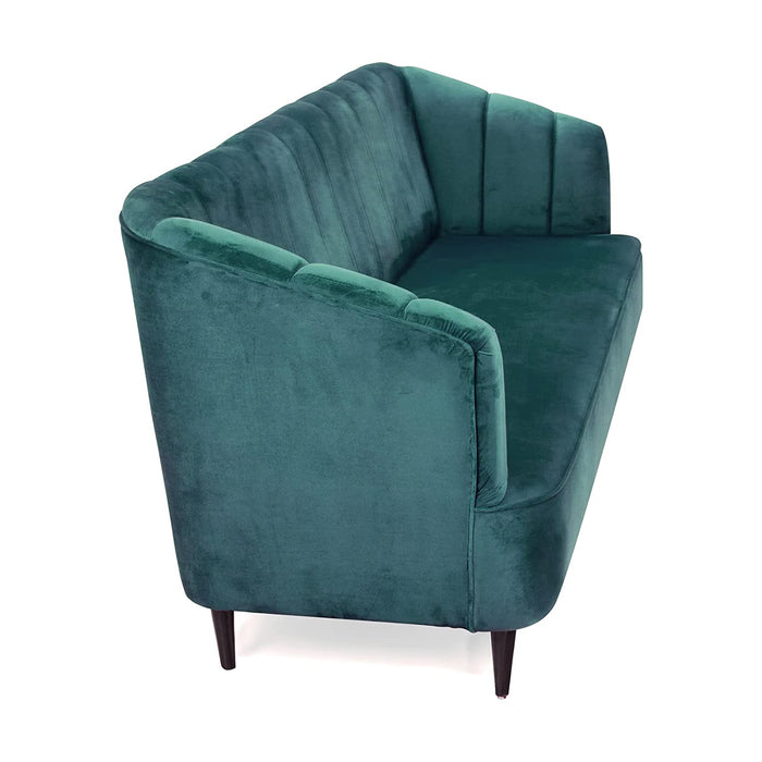 Bluewud Wilber 3 Seater Sofa (Green)