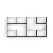 Petree Wall Mount Wall Shelf, Display Rack |Wenge