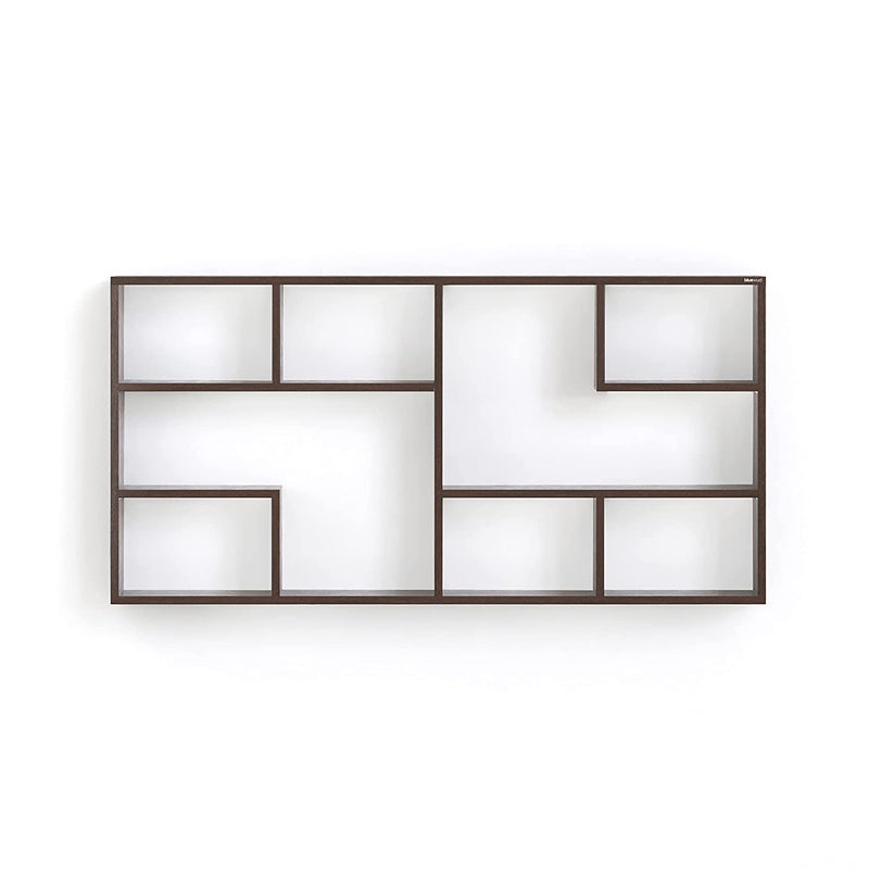 Petree Wall Mount Wall Shelf, Display Rack |Wenge