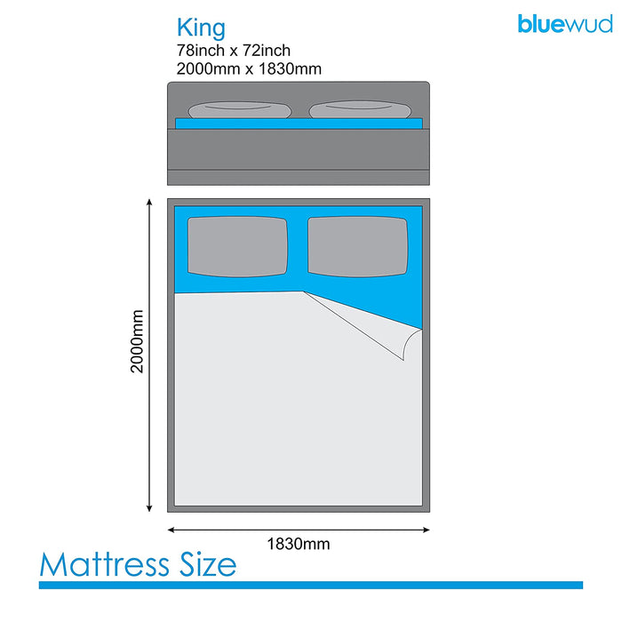 Pollo King Size Bed with Box Storage