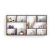 Petree Wall Mount Wall Shelf, Display Rack |Wenge