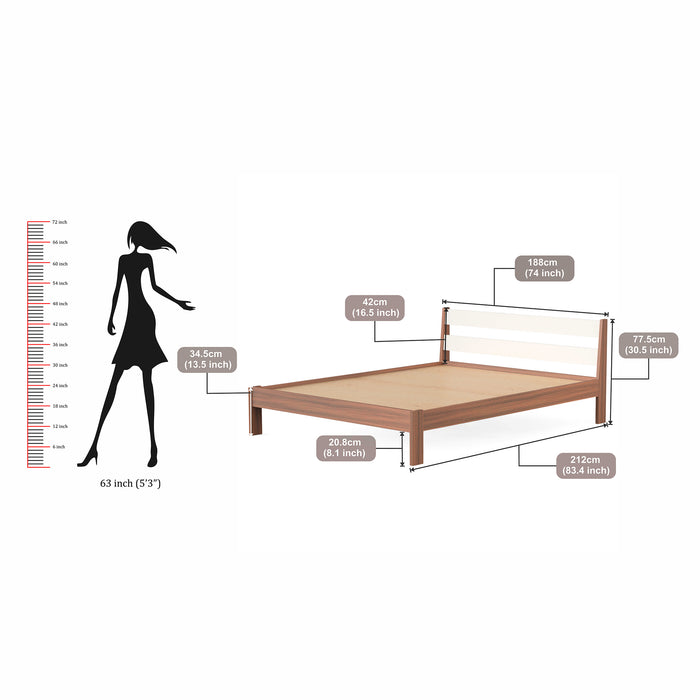 Roverb King Size Bed