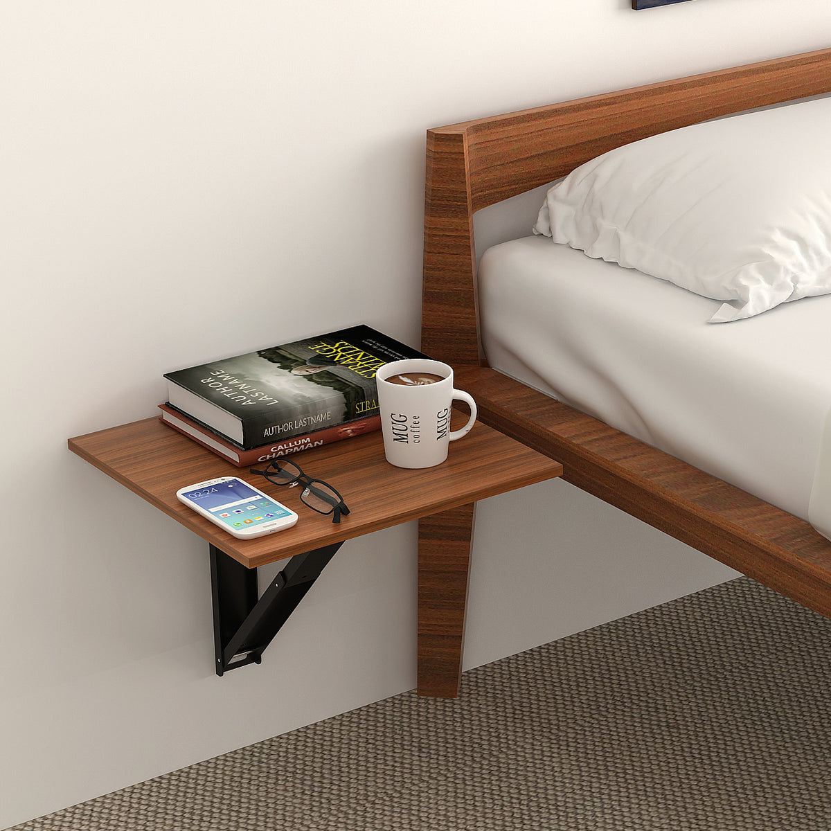 Hemming Bed Side Table Bluewud