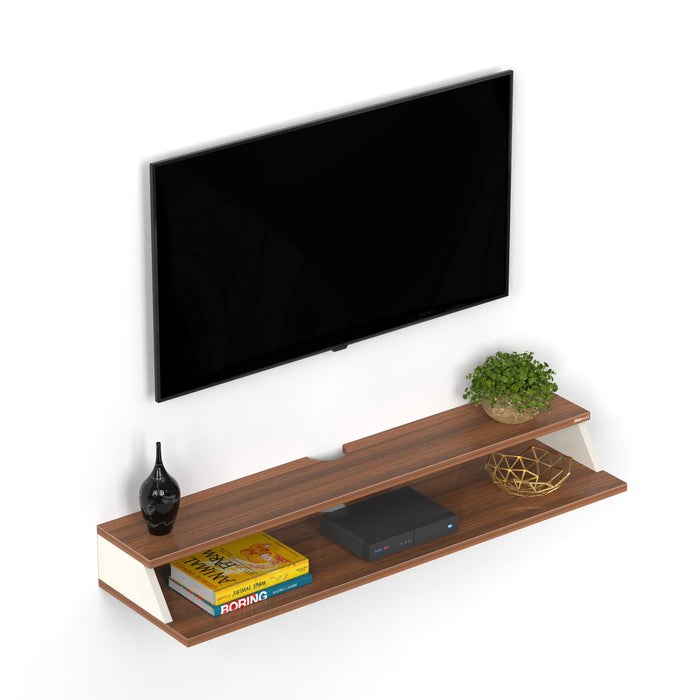 Maisy Set-top Box Large |Walnut & Frosty