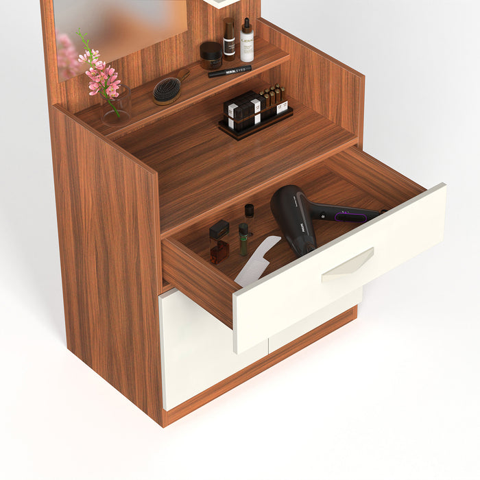 Darci Dressing Table |Walnut