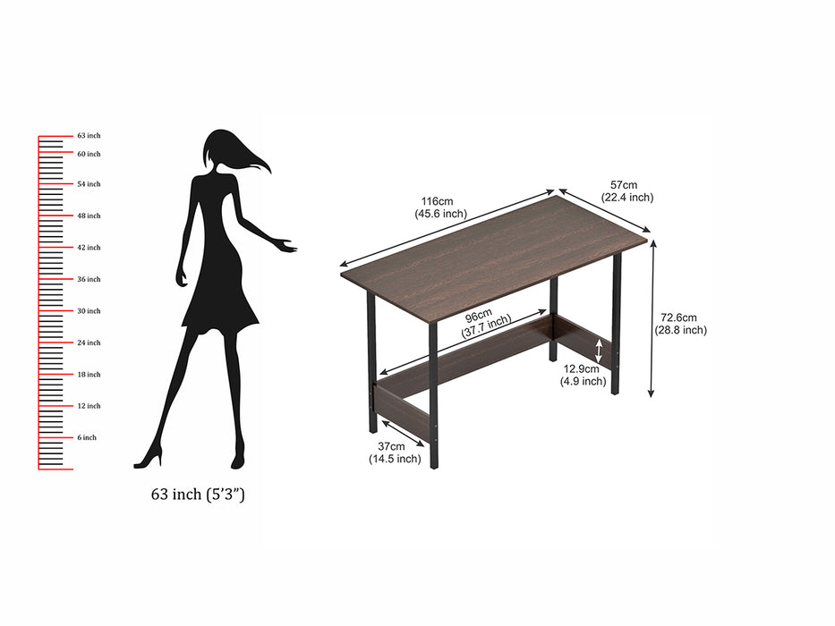 Gustowe Study Table