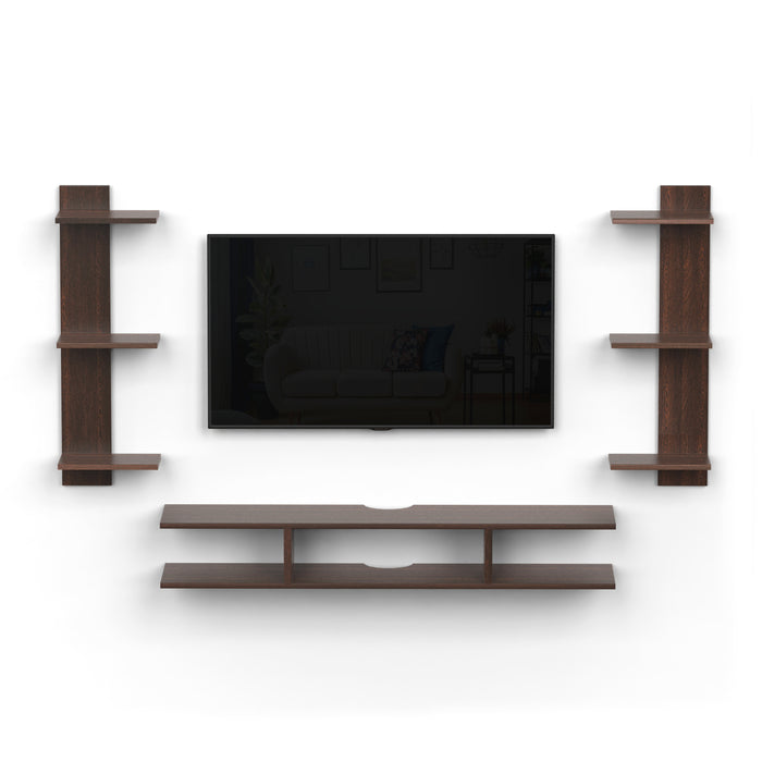 Estoye Mini TV Unit (Wenge, Ideal for Up to 42")