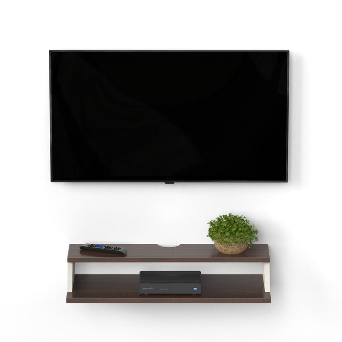 Maisy Set-top Box Standard |Wenge & Frosty