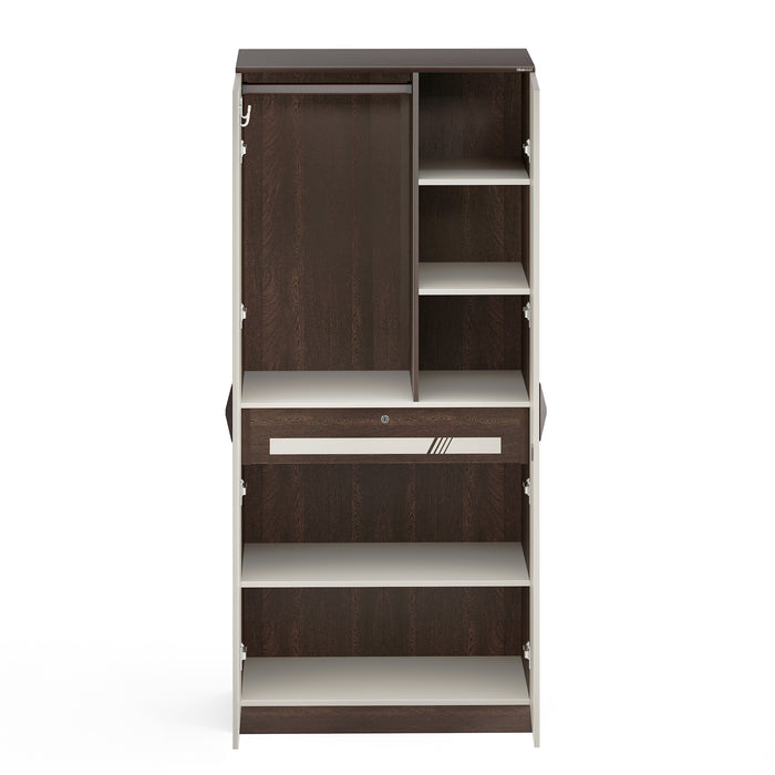 Andrie 2 Door Wardrobe with Drawer