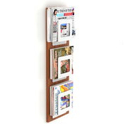 Charlie Magazine Holder |Walnut