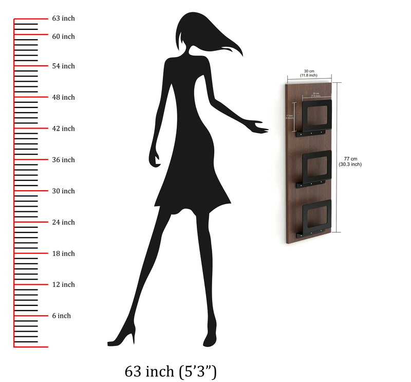 Charlie Magazine Holder |Wenge