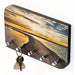 Vivid Art key Holder |Clouds