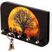 Vivid Art key Holder |Glowing Sun