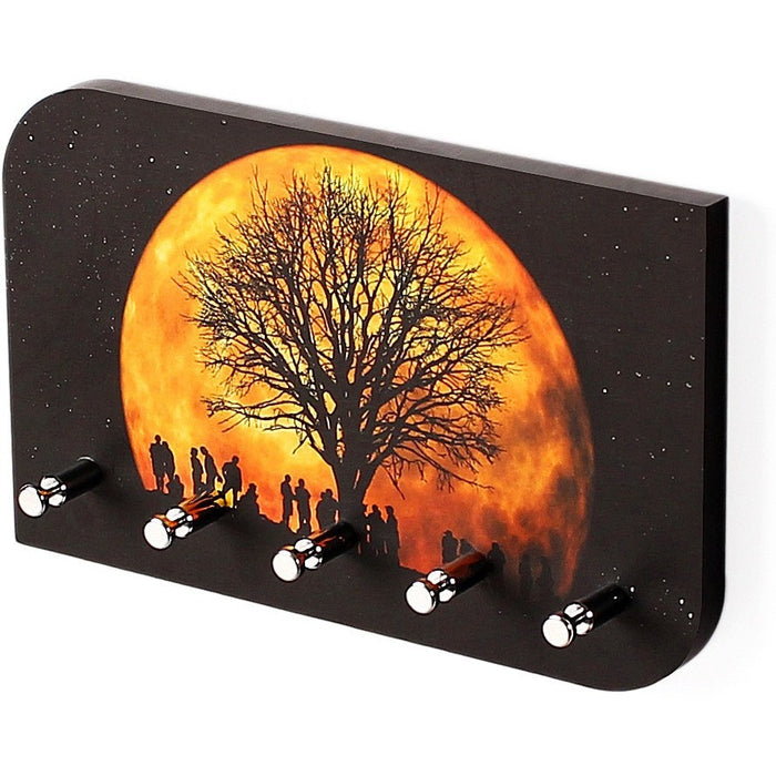 Vivid Art key Holder |Glowing Sun