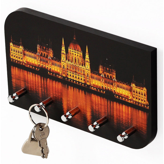 Vivid Art key Holder |Parliament Night