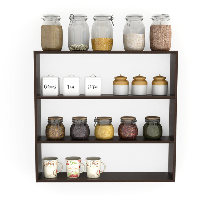 Jasden  Wall Mount Multipurpose Kitchen Storage Rack - Slim Profile