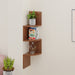 Morpheus Corner Shelf (Small) |Walnut