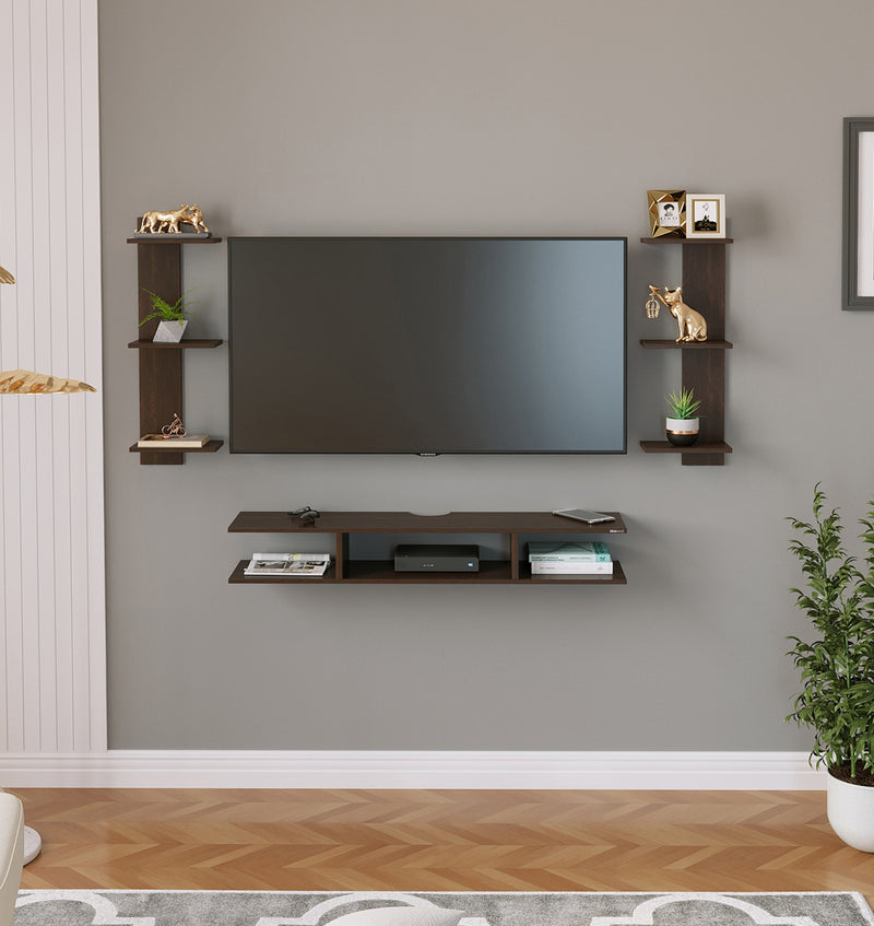 Estoye Mini TV Unit (Wenge, Ideal for Up to 42")