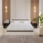 Maltein King Size Bed |Wenge & White