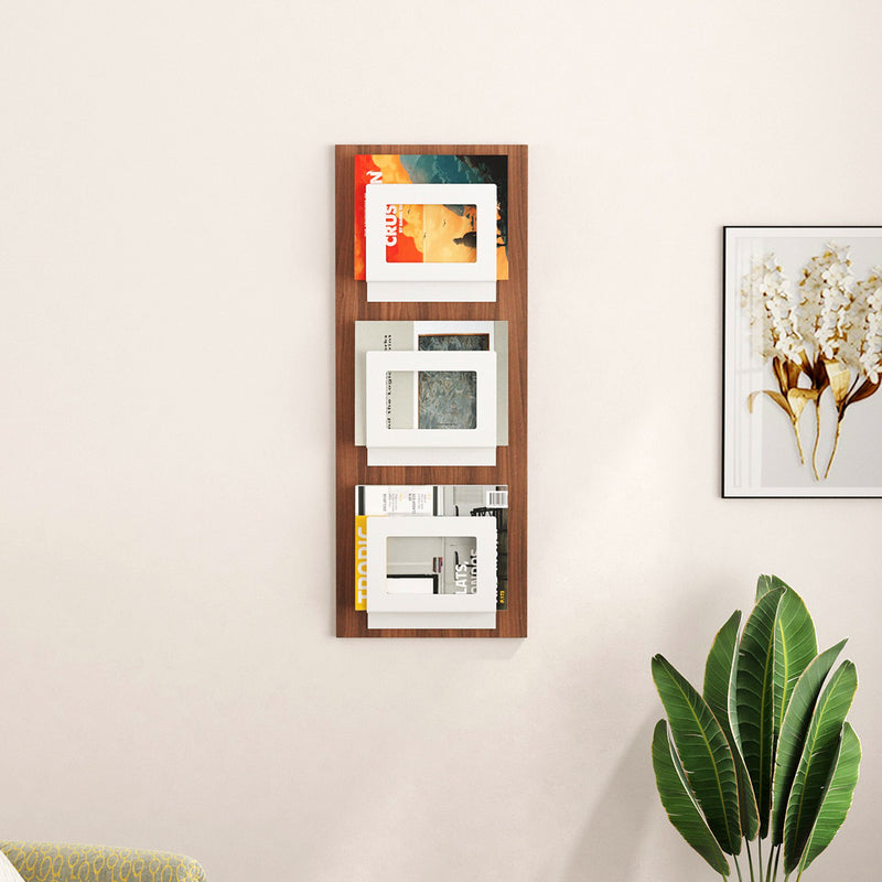 Charlie Magazine Holder |Walnut