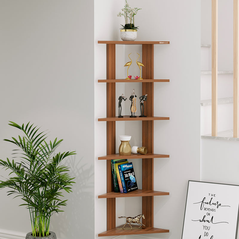 Braine Multi-Tier Wall Mounted Corner Shelf