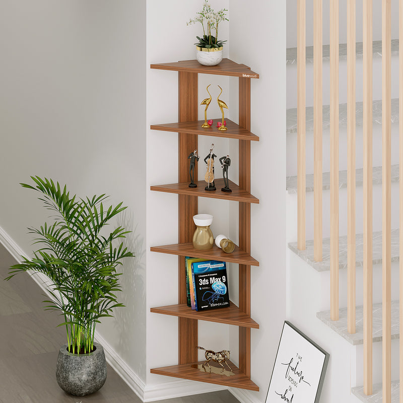 Braine Multi-Tier Wall Mounted Corner Shelf