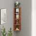 Adora Corner Shelf |Walnut