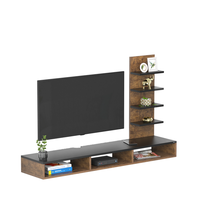 Primax Wild Wood TV Entertainment Wall Unit, ideal for Up to 42"