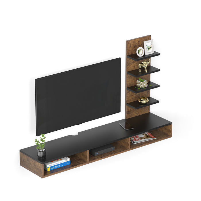 Primax Wild Wood TV Entertainment Wall Unit, ideal for Up to 42"