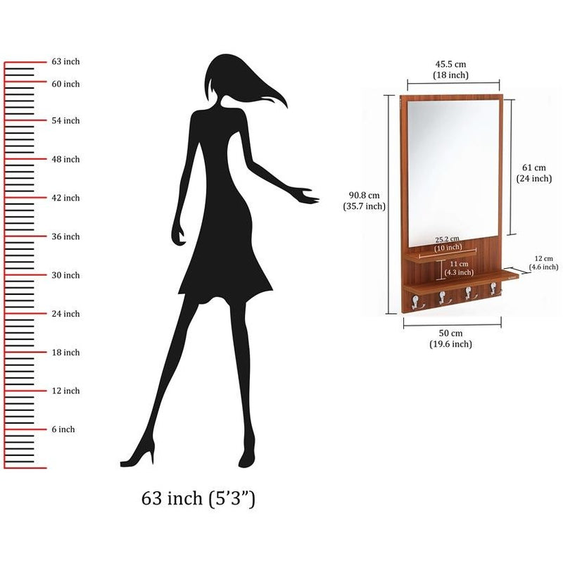 Rico Dressing Unit |Walnut