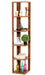 Albert Floor Standing Corner Shelf |Walnut