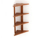 Braine Corner Shelf (4 Shelf) |Walnut