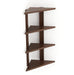 Braine Corner Shelf (4 Shelf) |Wenge