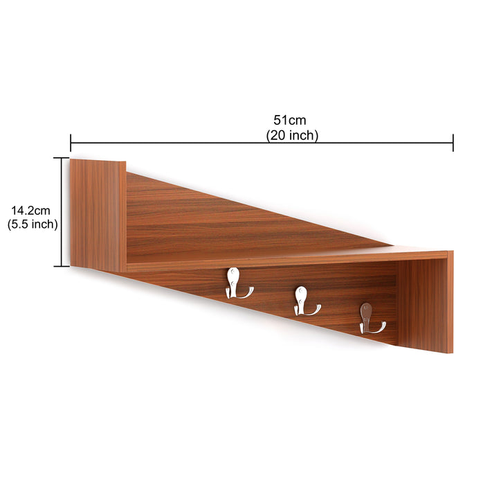 Lucas Display Shelf |Walnut