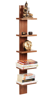 Louis Wall Decor Shelf |Walnut