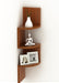 Morpheus Corner Shelf (Small) |Walnut