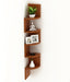 Morpheus Corner Shelf (Large) |Walnut