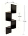 Morpheus Corner Shelf (Small) |Wenge