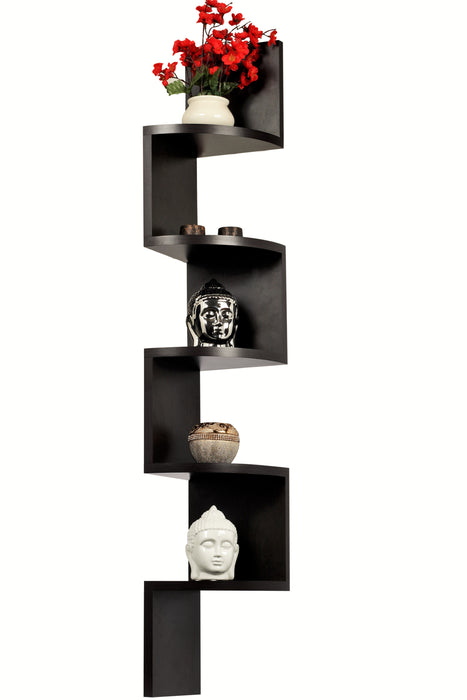 Morpheus Corner Shelf (Large) |Wenge