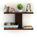 Stellar Plus Wall Decor Shelf, Display Rack, 2 Shelves |Wenge