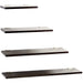 Stellar Wall Display Shelf (Wenge, Set of 4) - Bluewud