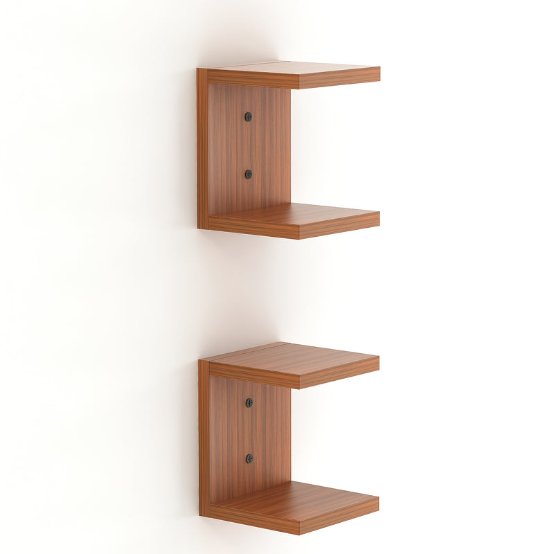 Alvin Book Shelf  (Set of 2) |Walnut