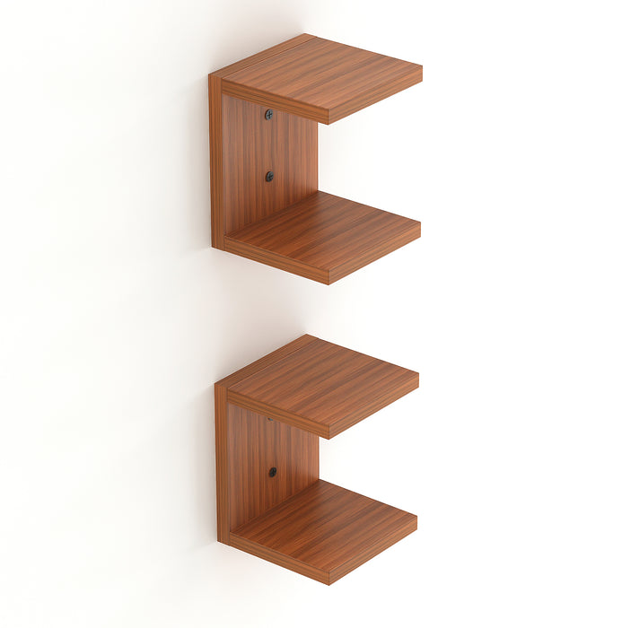 Alvin Book Shelf  (Set of 2) |Walnut