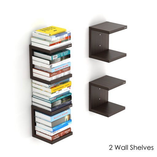 Alvin Book Shelf (Set of 4) |Wenge