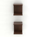 Alvin Book Shelf  (Set of 2) |Wenge