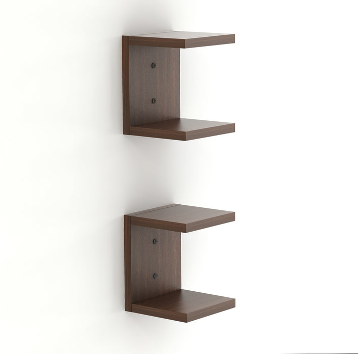 Alvin Book Shelf  (Set of 2) |Wenge